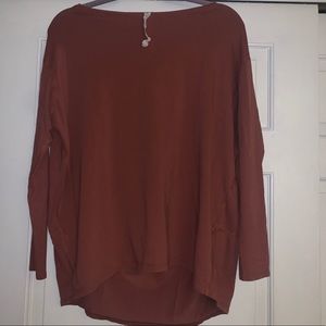 Lulu lemon back in action long sleeve
